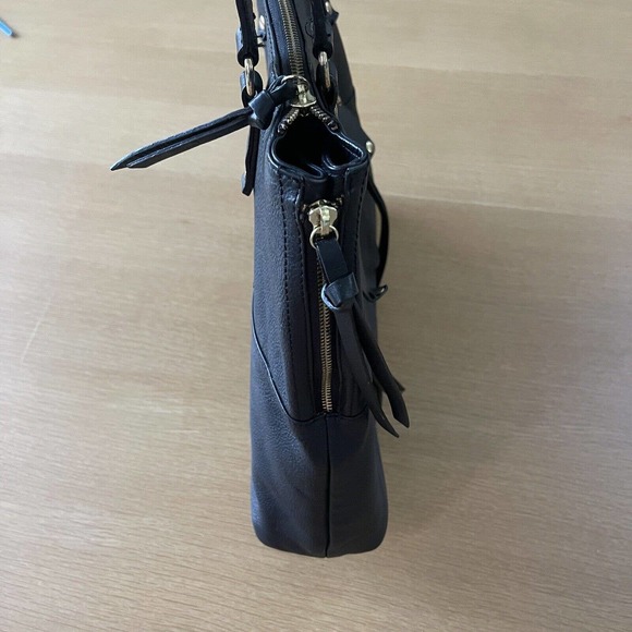 Kooba Soft Pebbled Leather Shoulder Bag Purse - Picture 7 of 10